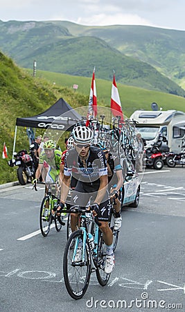 The Cyclist Michal Kwiatkowski - Tour de France 2014 Editorial Stock Photo